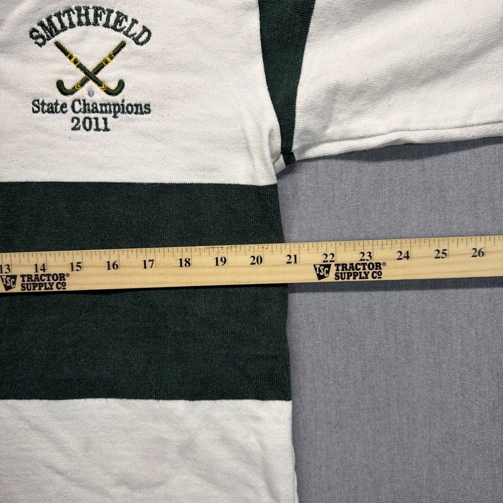 Barbarian Rugby Wear Hooded Long Sleeve Rugby Shirt Smithfield Forest Green Sm - Picture 8 of 9